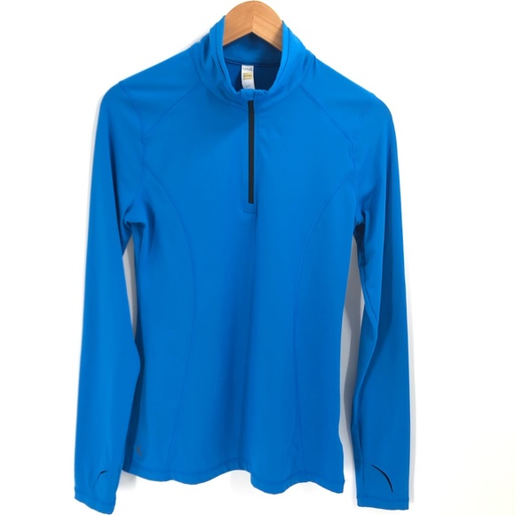 Lole Tops - Lole 3/4 Zip Activewear Top Royal Blue Size Medium